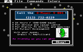 Galactic Empires atari screenshot